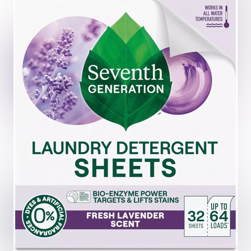 Seventh Generation Laundry Detergent Sheets